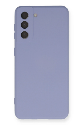 Newface Samsung Galaxy S21 Kılıf Nano içi Kadife Silikon - Lila resmi