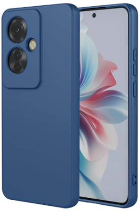 Newface Oppo Reno 11F Kılıf First Silikon - Lacivert resmi