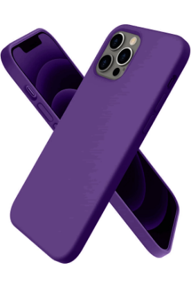 Newface iPhone 12 Pro Kılıf First Silikon - Mürdüm resmi