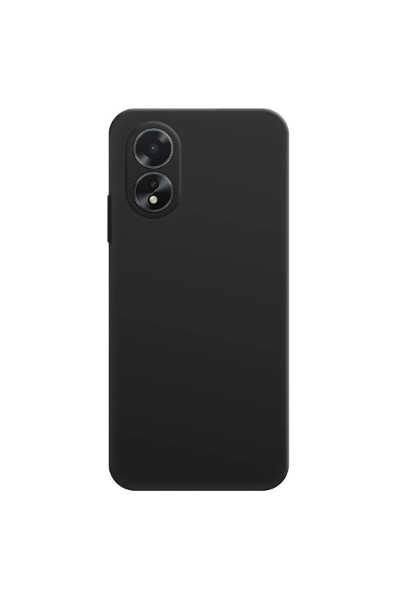 Newface Oppo A38 Kılıf First Silikon - Siyah resmi