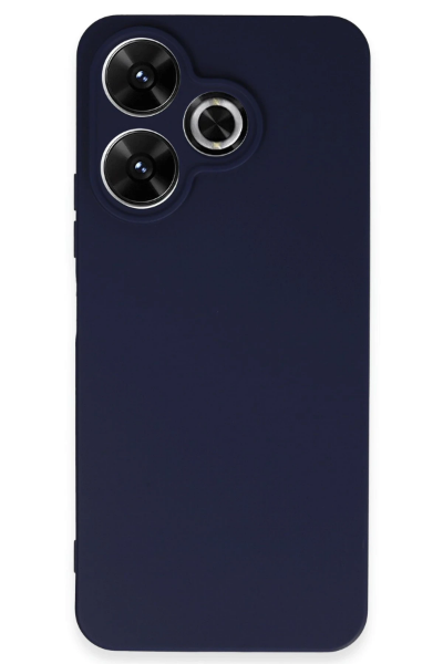 Newface Xiaomi Redmi 13 4G Kılıf First Silikon - Lacivert resmi