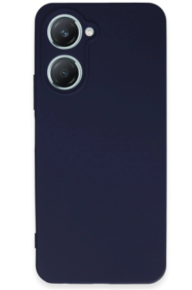 Newface Vivo Y18 Kılıf First Silikon - Lacivert resmi