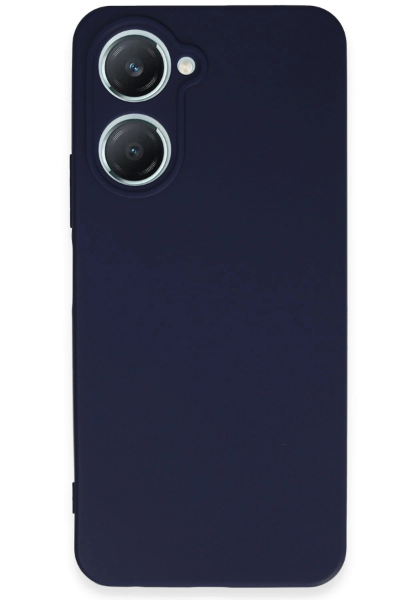 Newface Vivo Y18 Kılıf First Silikon - Lacivert resmi