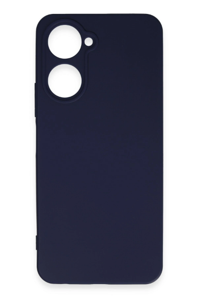 Newface Vivo Y18 Kılıf First Silikon - Lacivert resmi