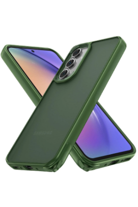 Newface Samsung Galaxy A05S Kılıf Elegant Kapak - Yeşil resmi