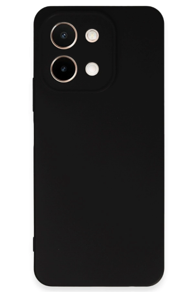 Newface Vivo Y28 Kılıf First Silikon - Siyah resmi