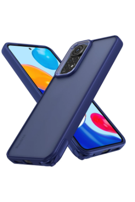 Newface Xiaomi Redmi Note 11 Kılıf Elegant Kapak - Lacivert resmi