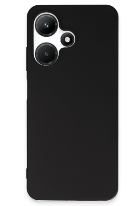 Newface İnfinix Hot 30i Kılıf First Silikon - Siyah resmi