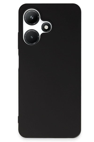 Newface İnfinix Hot 30i Kılıf First Silikon - Siyah resmi