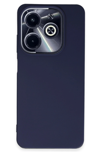 Newface İnfinix Hot 40i Kılıf First Silikon - Lacivert resmi