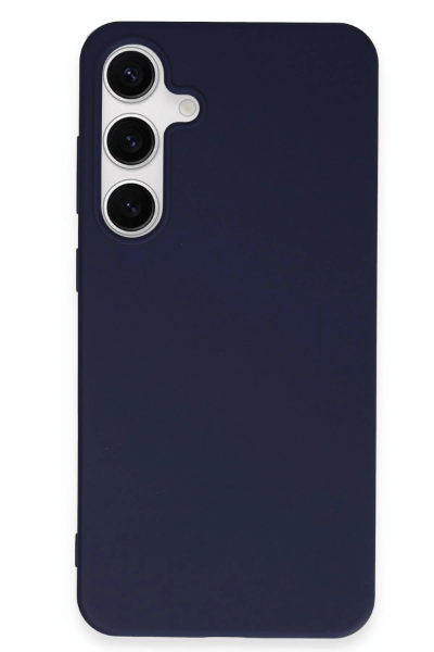 Newface Samsung Galaxy S24 Plus Kılıf First Silikon - Lacivert resmi