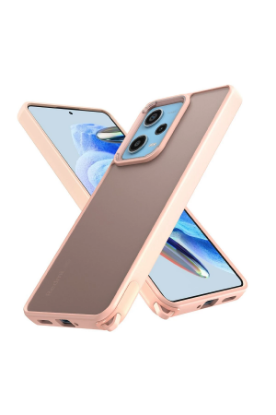 Newface Xiaomi Redmi Note 12 Pro 5G Kılıf Elegant Kapak - Pudra resmi