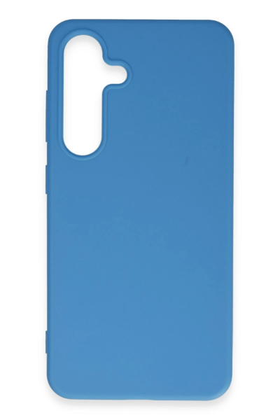 Newface Samsung Galaxy S24 Plus Kılıf First Silikon - Mavi resmi