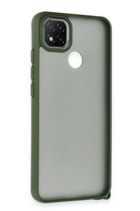 Newface Xiaomi Redmi 9C Kılıf Elegant Kapak - Yeşil resmi