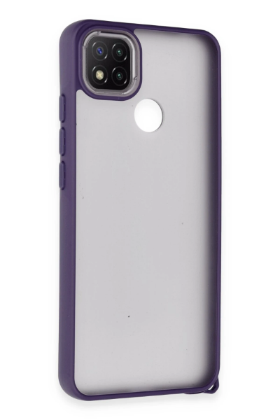 Newface Xiaomi Redmi 9C Kılıf Elegant Kapak - Derin Mor resmi