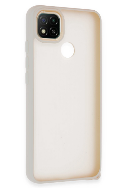 Newface Xiaomi Redmi 9C Kılıf Elegant Kapak - Pudra resmi