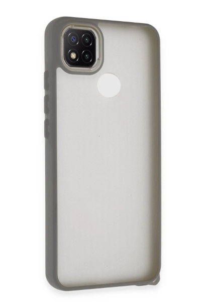 Newface Xiaomi Redmi 9C Kılıf Elegant Kapak - Titan Gri resmi