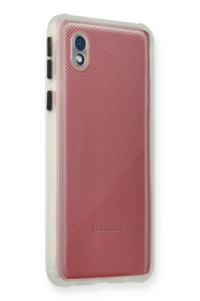 Newface Samsung Galaxy A01 Core Kılıf Miami Şeffaf Silikon - Şeffaf resmi