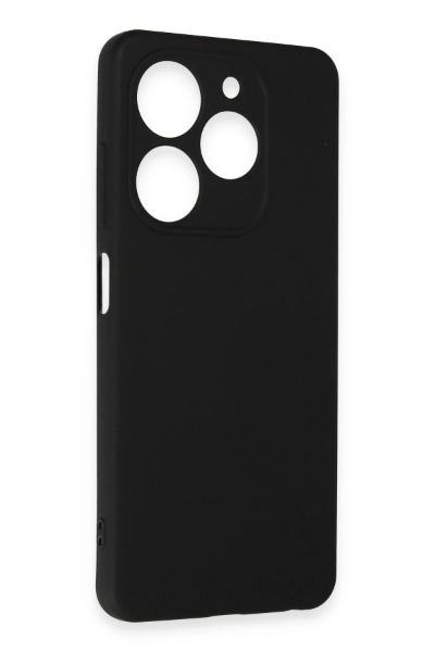 Newface Tecno Spark Go 2024 Kılıf First Silikon - Siyah resmi