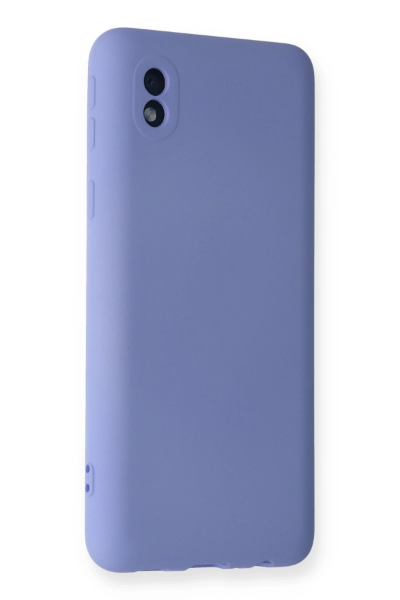 Newface Samsung Galaxy A01 Core Kılıf Nano içi Kadife Silikon - Lila resmi