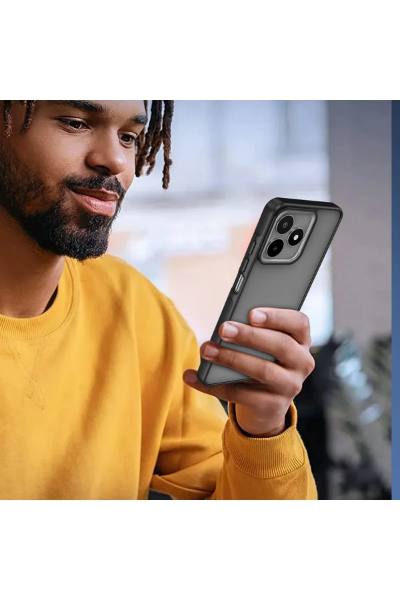 Newface Realme C53 Kılıf Elegant Kapak - Pudra resmi