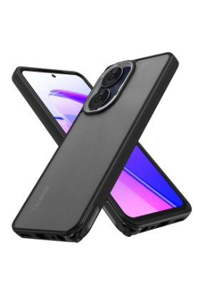 Newface Realme C55 Kılıf Elegant Kapak - Siyah resmi