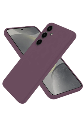 Newface Samsung Galaxy A06 Kılıf First Silikon - Mürdüm resmi