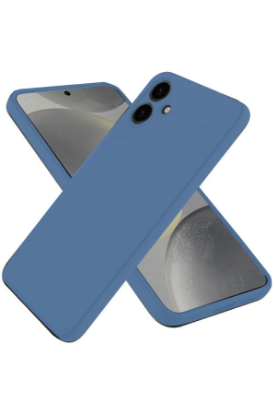 Newface Samsung Galaxy A06 Kılıf First Silikon - Mavi resmi