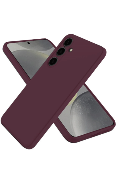 Newface Samsung Galaxy A26 Kılıf First Silikon - Mürdüm resmi