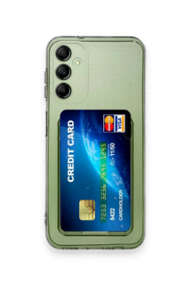 Newface Samsung Galaxy A25 5G Kılıf Kart Şeffaf Silikon - Şeffaf resmi