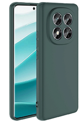 Newface Xiaomi Redmi Note 14 Pro 5G Kılıf First Silikon - Koyu Yeşil resmi