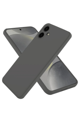 Newface Samsung Galaxy A06 Kılıf First Silikon - Gri resmi