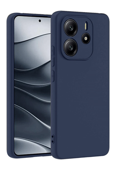 Newface Xiaomi Redmi Note 14 4G Kılıf First Silikon - Lacivert resmi