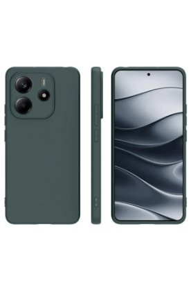 Newface Xiaomi Redmi Note 14 4G Kılıf First Silikon - Koyu Yeşil resmi