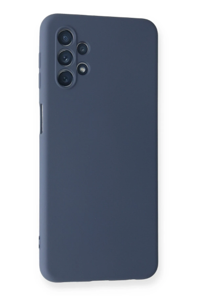 Newface Samsung Galaxy A52 Kılıf Nano içi Kadife Silikon - Gri resmi
