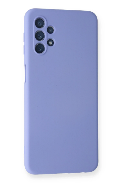Newface Samsung Galaxy A52 Kılıf Nano içi Kadife Silikon - Lila resmi