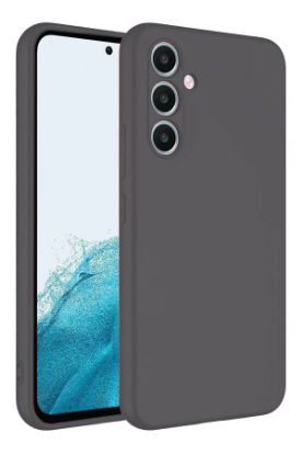 Newface Samsung Galaxy A16 5G Kılıf First Silikon - Gri resmi