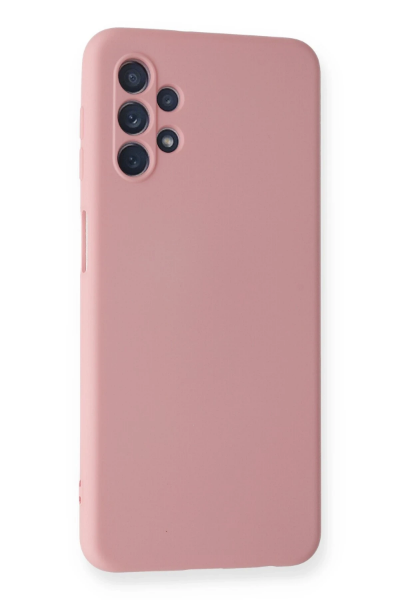 Newface Samsung Galaxy A32 5G Kılıf Nano içi Kadife Silikon - Pembe resmi