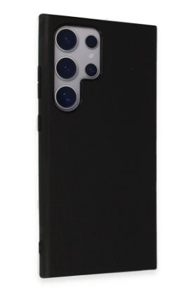 Newface Samsung Galaxy S24 Ultra Kılıf Taft Kapak - Siyah resmi