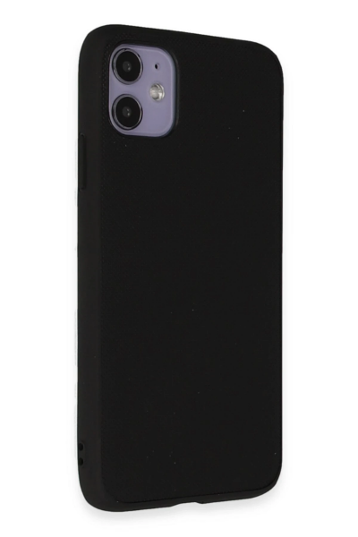 Newface iPhone 11 Kılıf Taft Kapak - Siyah resmi