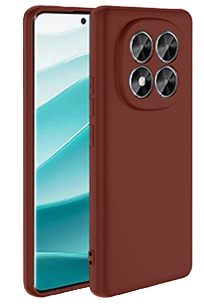 Newface Xiaomi Redmi Note 14 Pro 5G Kılıf First Silikon - Bordo resmi