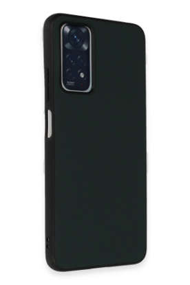 Newface Xiaomi Redmi Note 11 Pro Kılıf Taft Kapak - Koyu Yeşil resmi