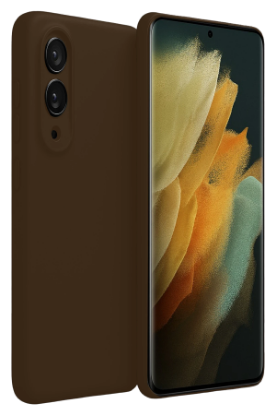 Newface Samsung Galaxy S25 Edge First Silikon - Kahverengi resmi