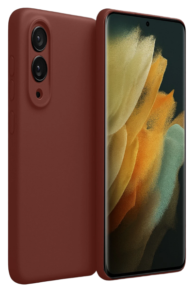 Newface Samsung Galaxy S25 Edge First Silikon - Bordo resmi