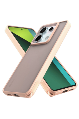 Newface Xiaomi Redmi Note 13 Pro 5G Kılıf Elegant Kapak - Pudra resmi