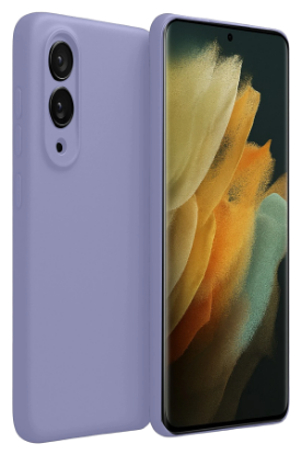 Newface Samsung Galaxy S25 Edge First Silikon - Lila resmi