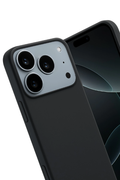 Newface Apple iPhone 17 Pro First Silikon - Siyah resmi