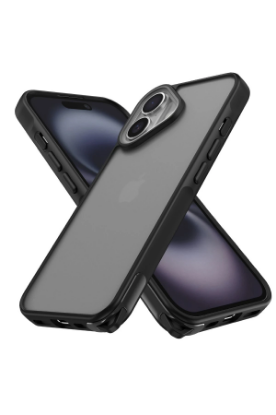 Newface iPhone 16 Kılıf Elegant Kapak - Siyah resmi