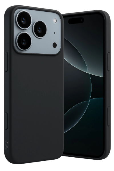 Newface Apple iPhone 17 Pro Max First Silikon - Siyah resmi
