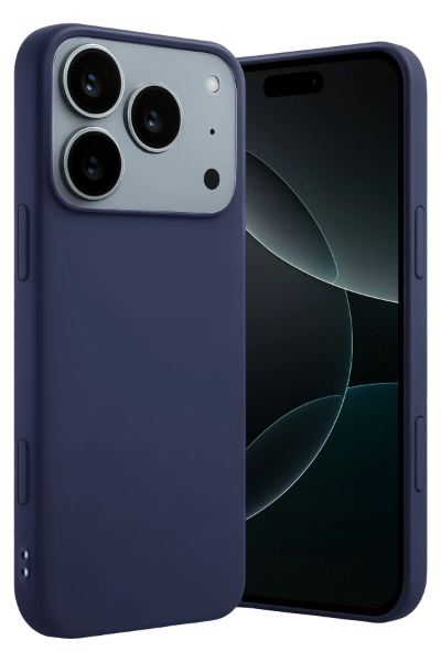 Newface Apple iPhone 17 Pro Max First Silikon - Lacivert resmi